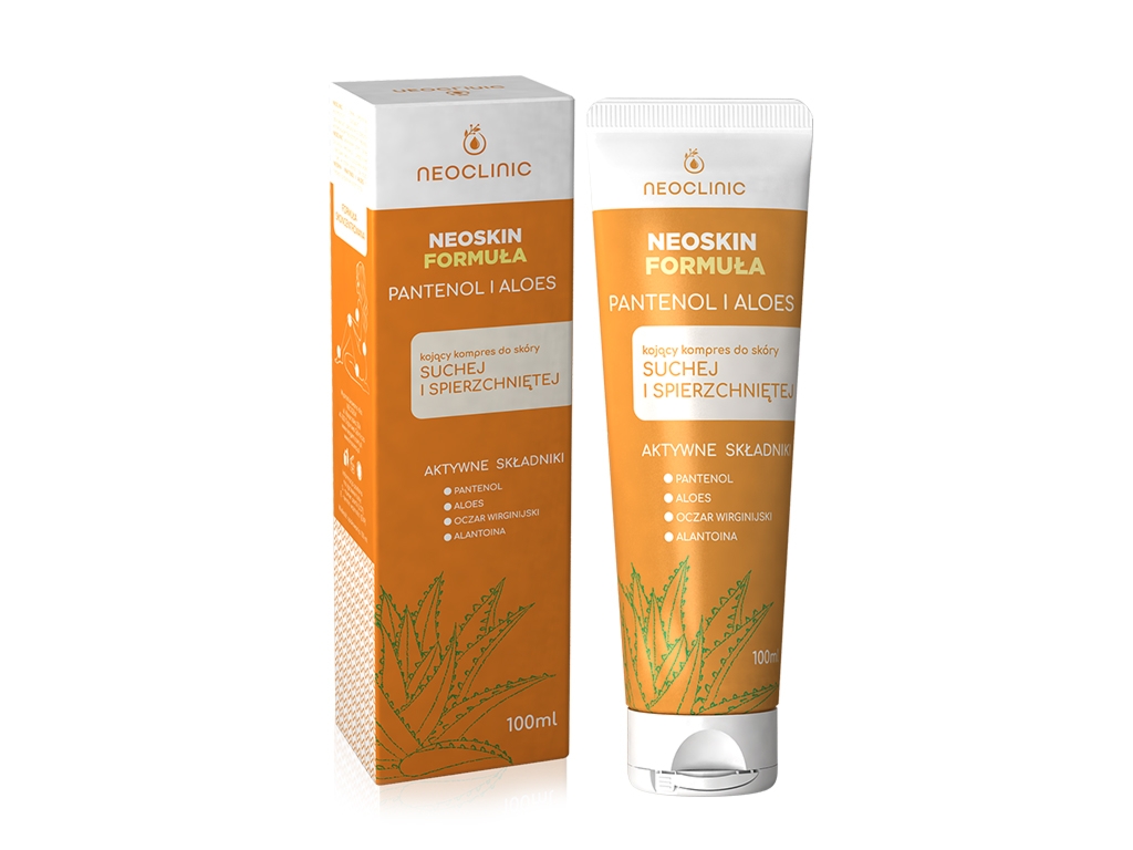 NEOCLINIC Krem kojący pantenol i aloes 100ml NEOCLINIC
