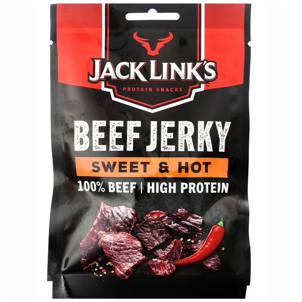 Jack Link's Wołowina w kawałkach: suszona i wędzona. Sweet & Hot 60 g - Jack Link's