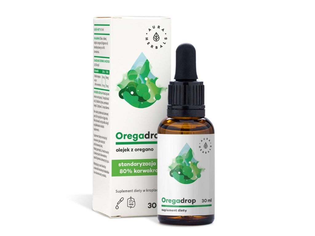 Oregadrop olejek z oregano w Koplach 30ml - Aura Herbals
