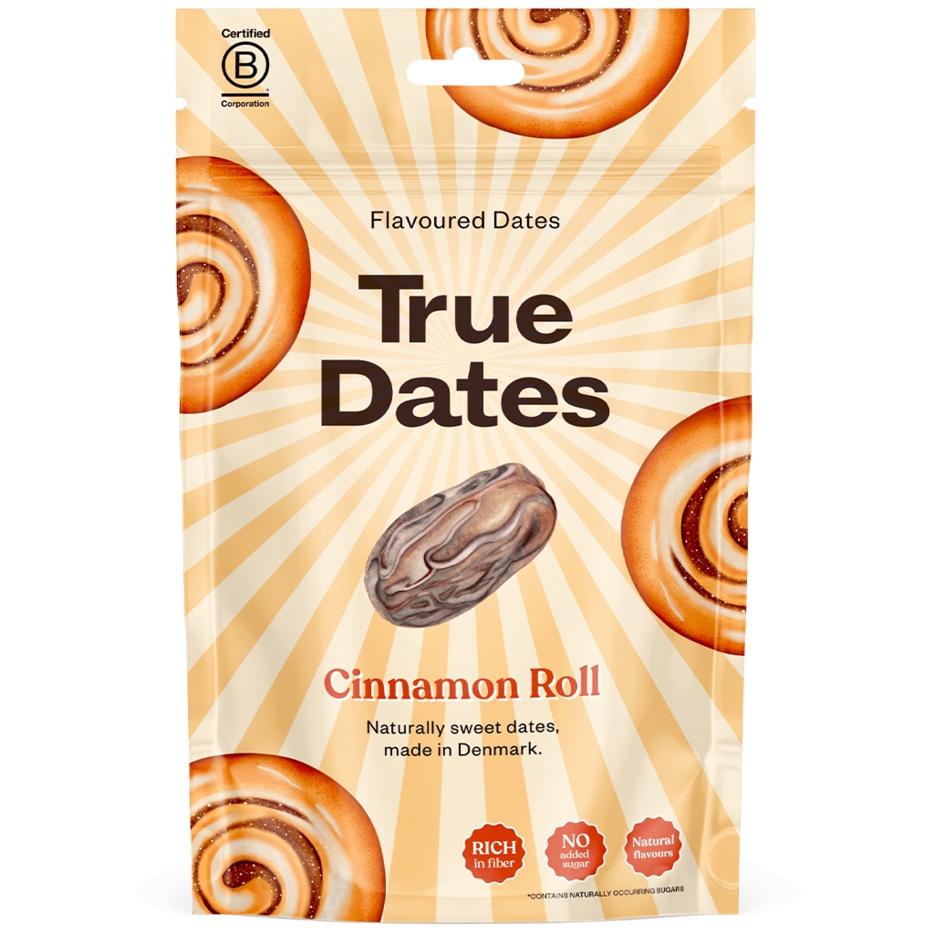 True Dates Daktyle o smaku ciasteczka cynamonowego BDC 100g - True Dates