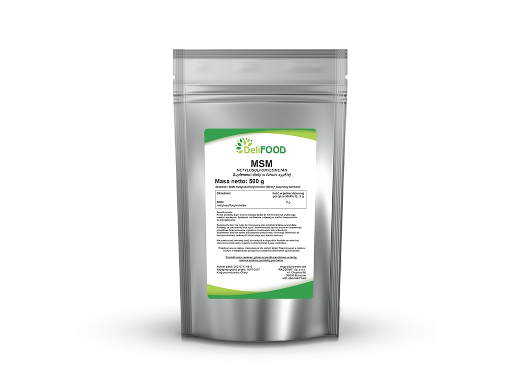 MSM proszek 500g - Delifood