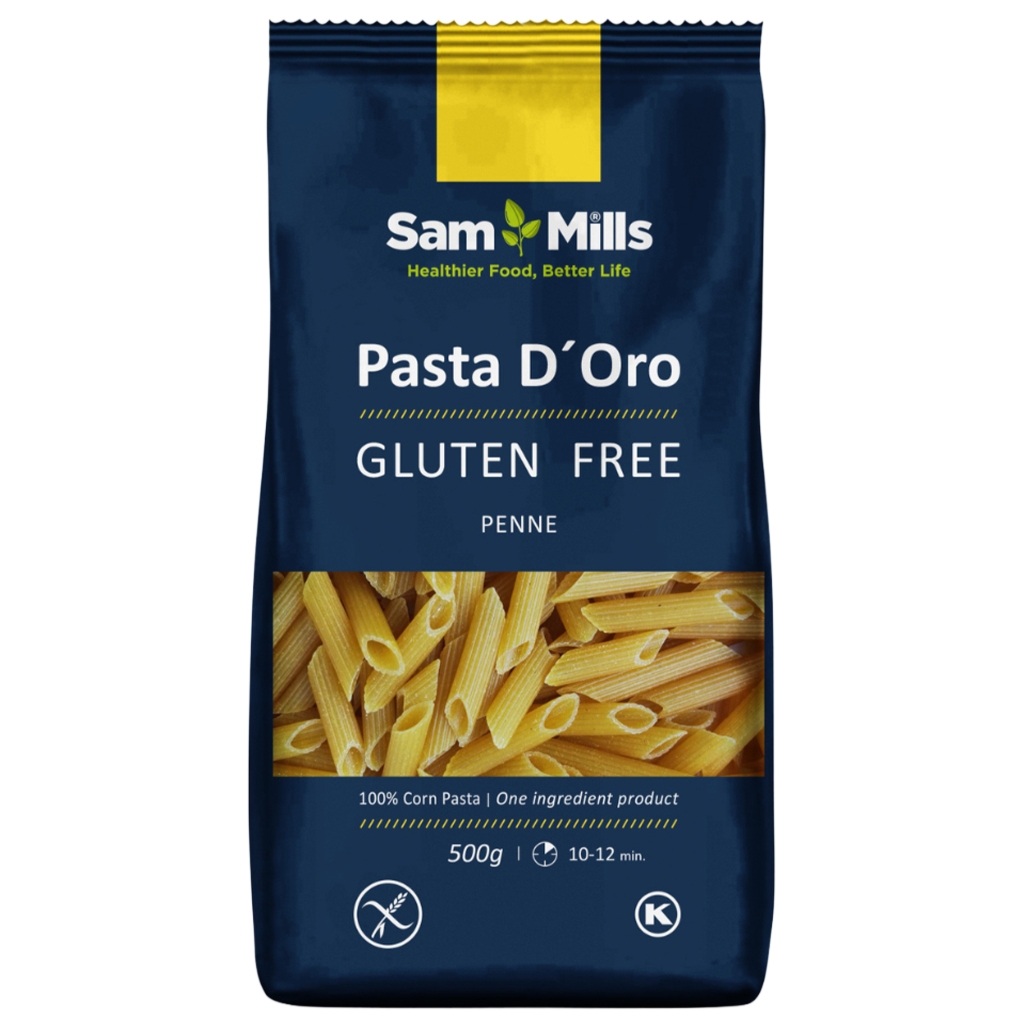 Makaron kukurydziany rurki bezglutenowy 500g - Sam Mills
