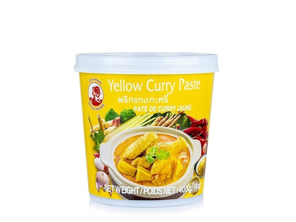 Pasta curry żółta 400g COCK BRAND - Cock Brand
