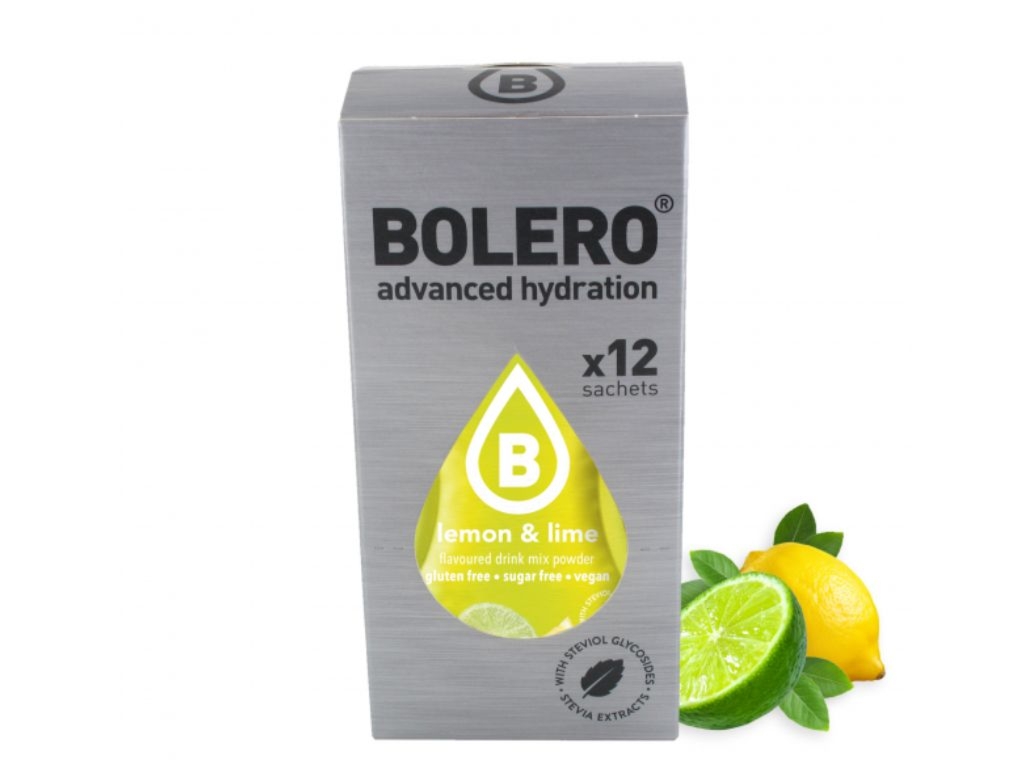 Napój w proszku box Bolero cytryna i limonka 3g x 12szt - Bolero