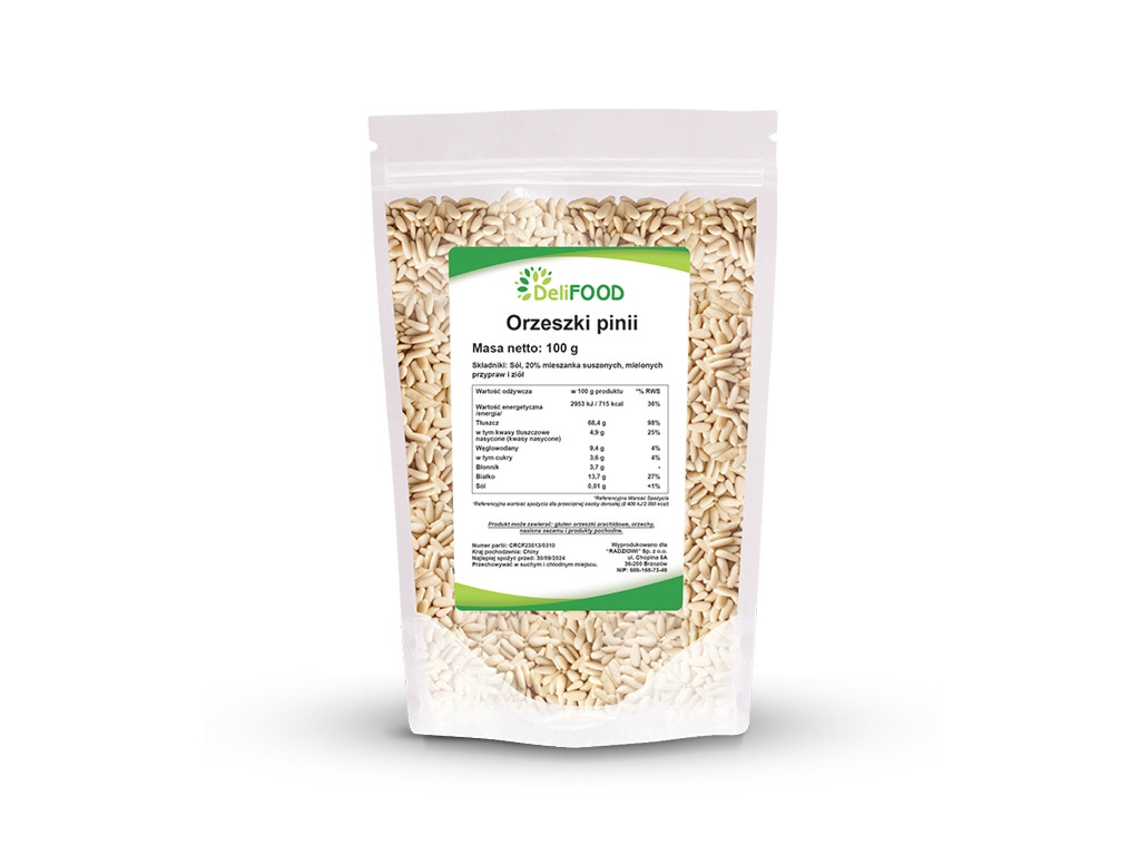 Orzechy Pinii 100g - Delifood