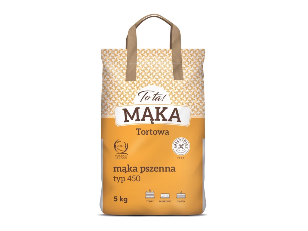 Mąka pszenna typ 450 Tortowa 5 kg - To ta! - Cosdlazdrowia.pl