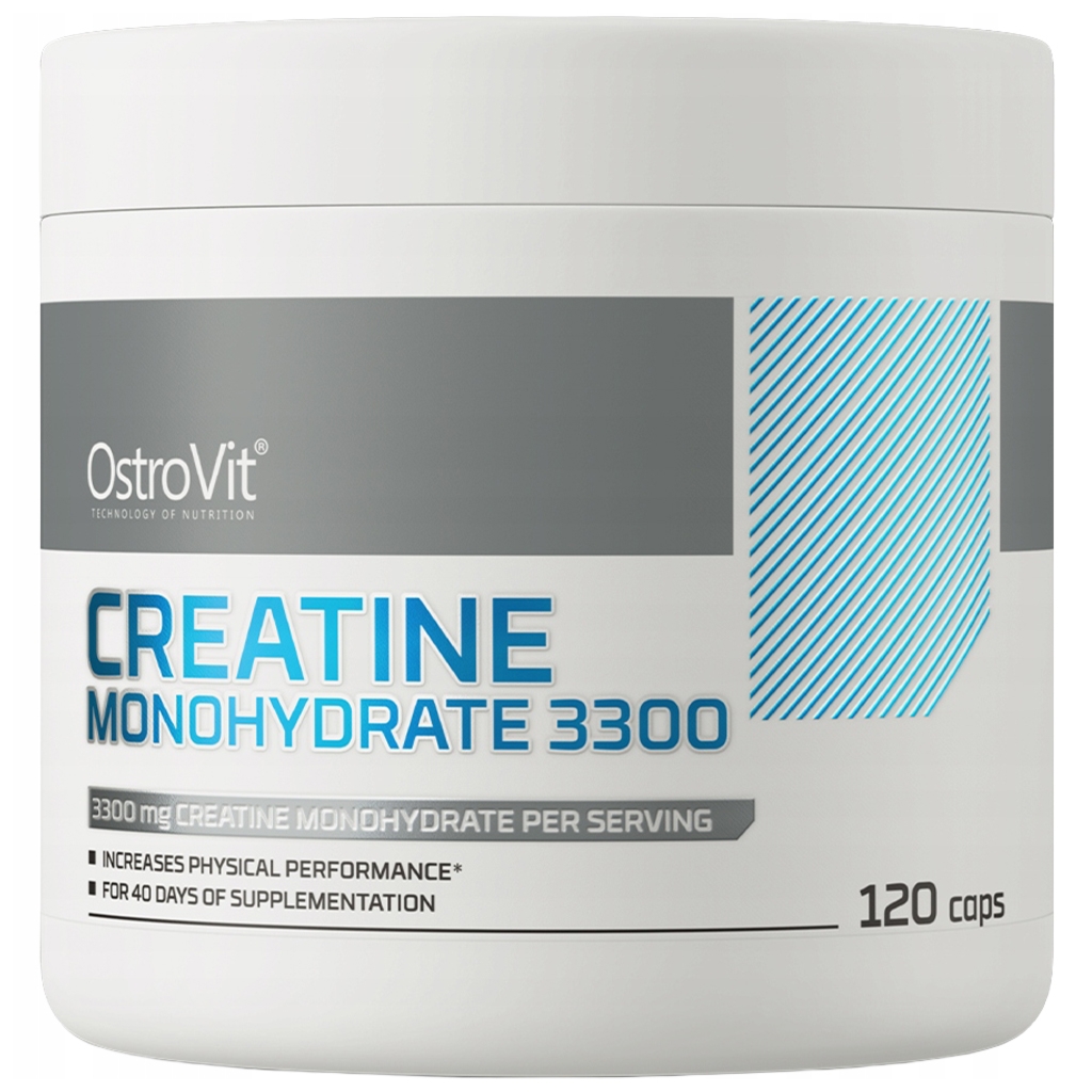 OstroVit Monohydrat kreatyny 3300 mg (120 caps) - Ostrovit