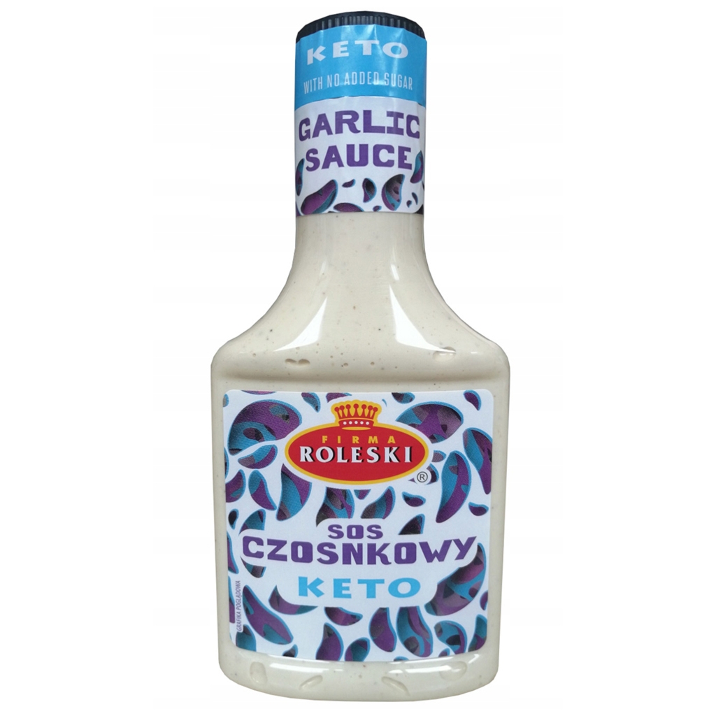 Sos czosnkowy keto 300g - Roleski