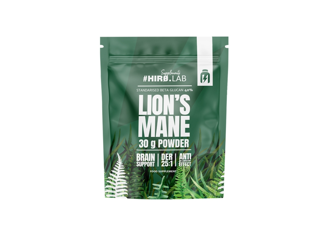 Lion's Mane Soplówka Jeżowata Extract - 30g - Hiro.lab
