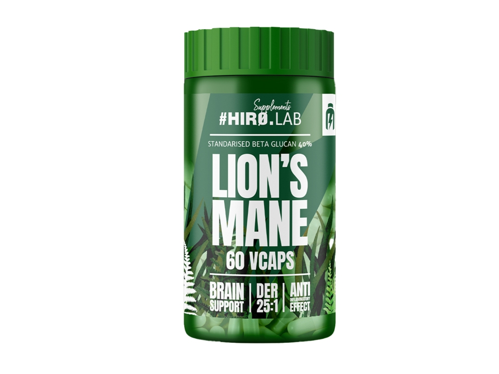 Lion's Mane (soplówka jeżowata) - 60 kapsułek - Hiro.lab