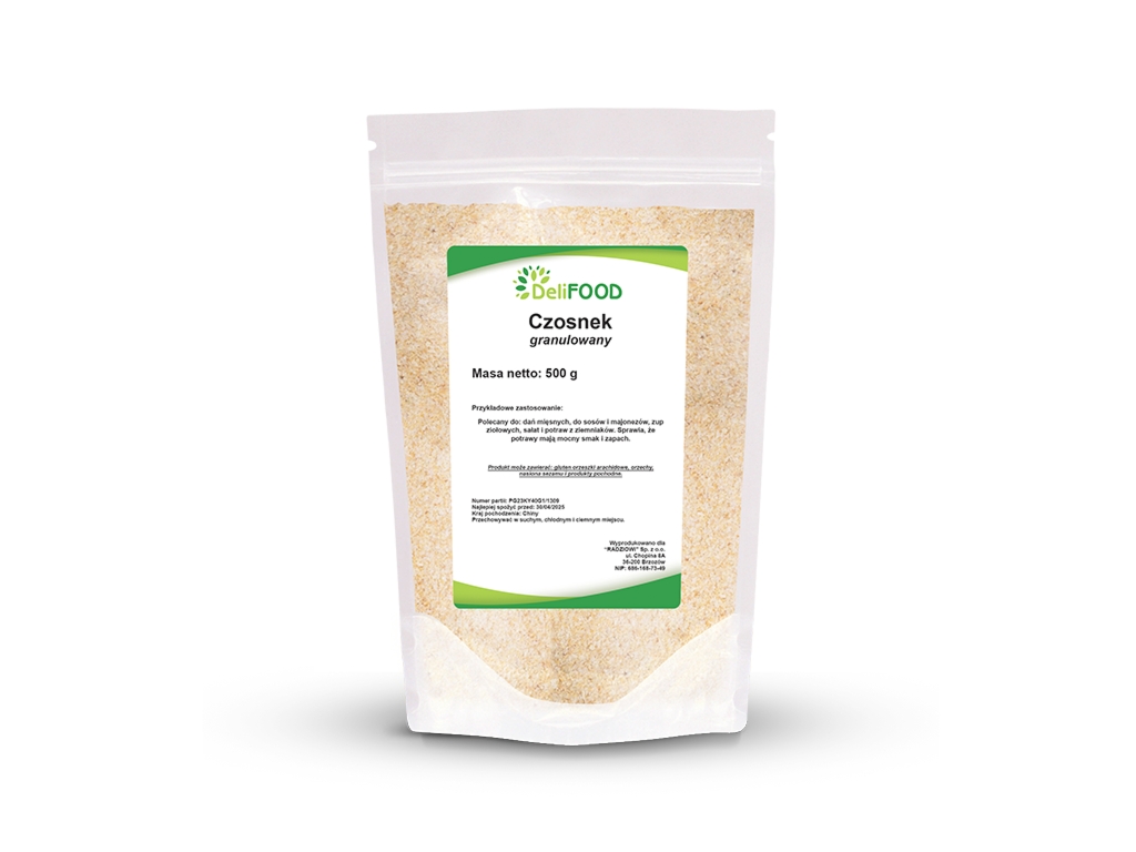 Czosnek granulowany - 500g - Delifood