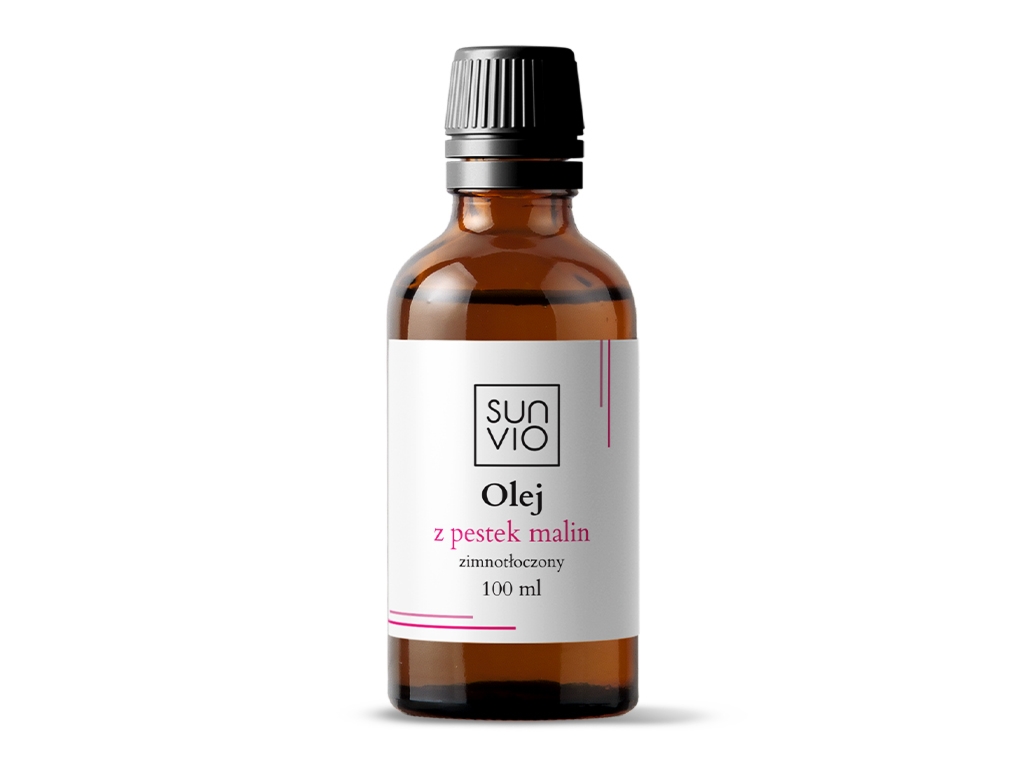SunVio Olej z pestek malin nierafinowany 100ml