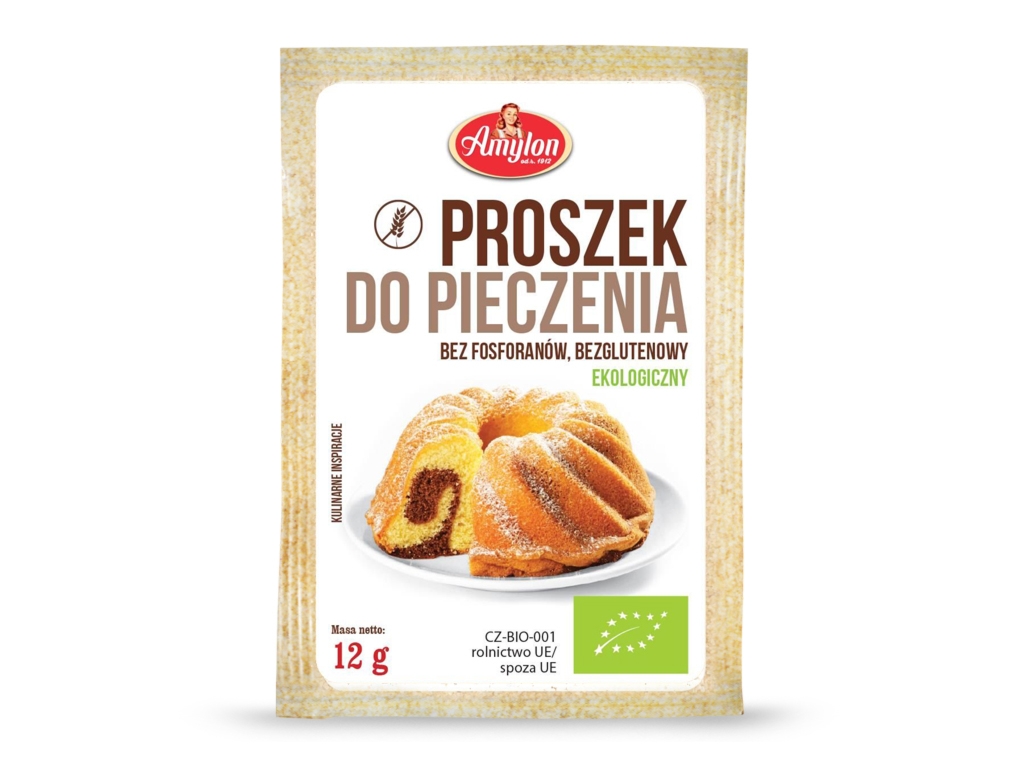 BIO Proszek do pieczenia 12g AMYLON - Amylon