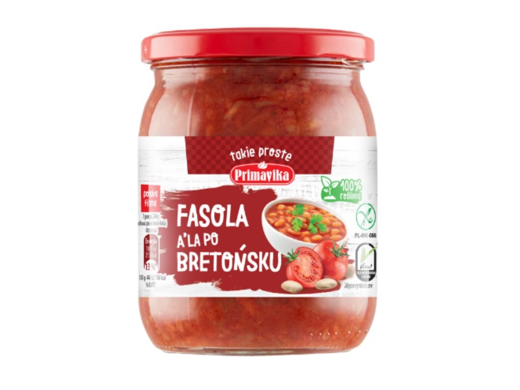 Fasola a'la po bretońsku 480g - Primavika