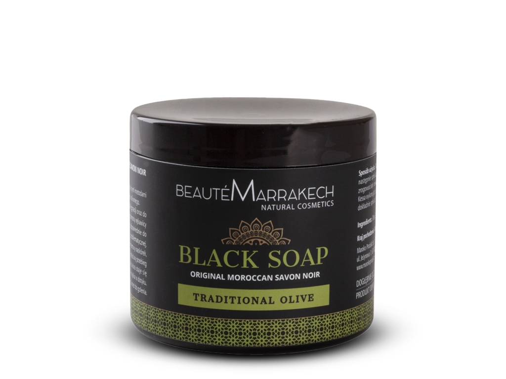 Beaute Marrakech Mydło czarne marokańskie 200g