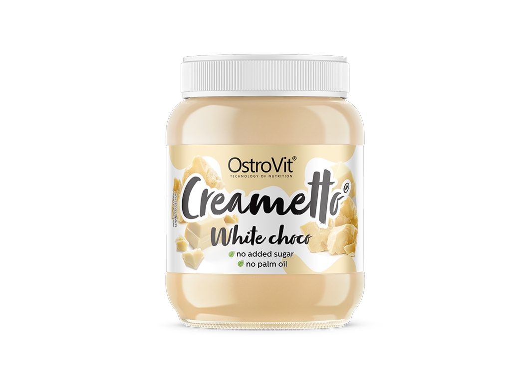 Creametto 350g biała czekolada - Ostrovit