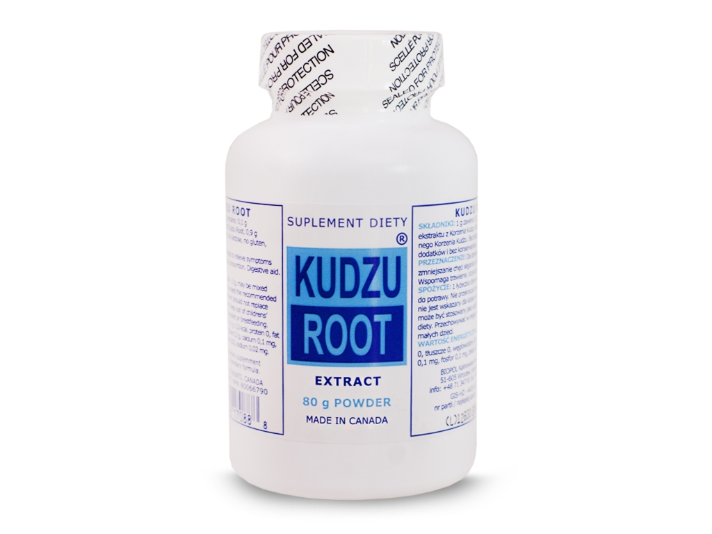 KUDZU ROOT ekstrakt wspomaga w walce z nałogiem - K&kbio+inc