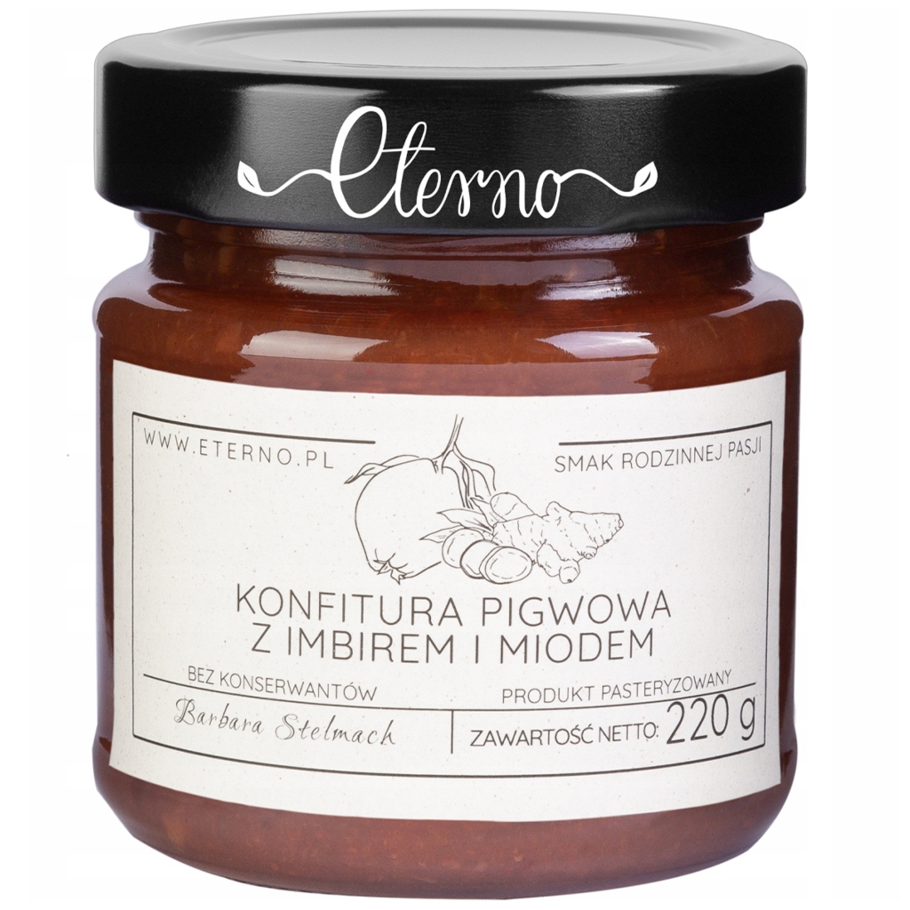 ETERNO Pigwa z imbirem i miodem 220g - Eterno