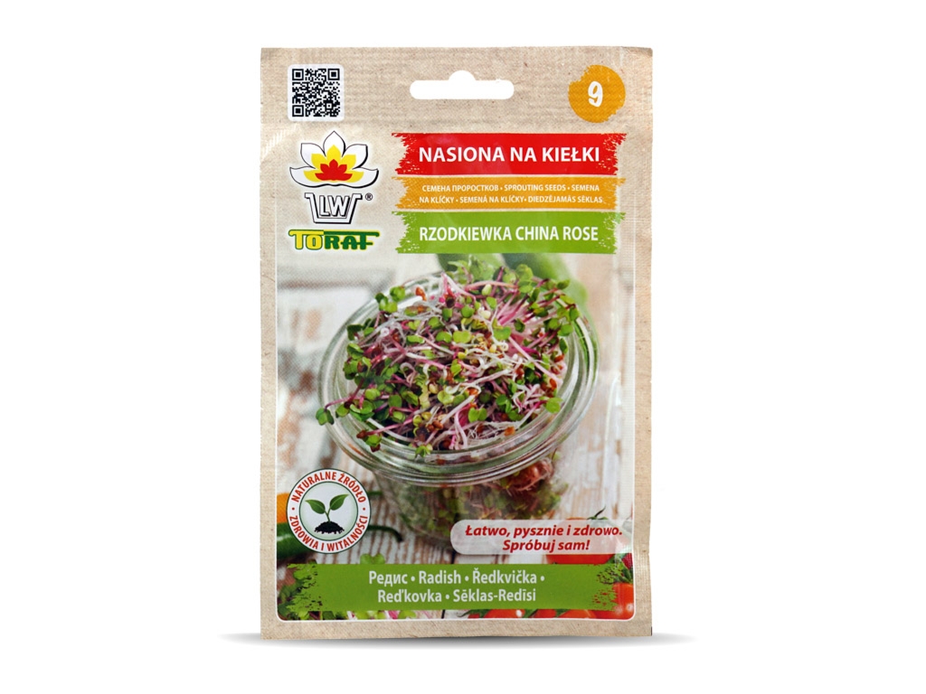 Rzodkiewka nasiona na kiełki 20g TORAF - Toraf