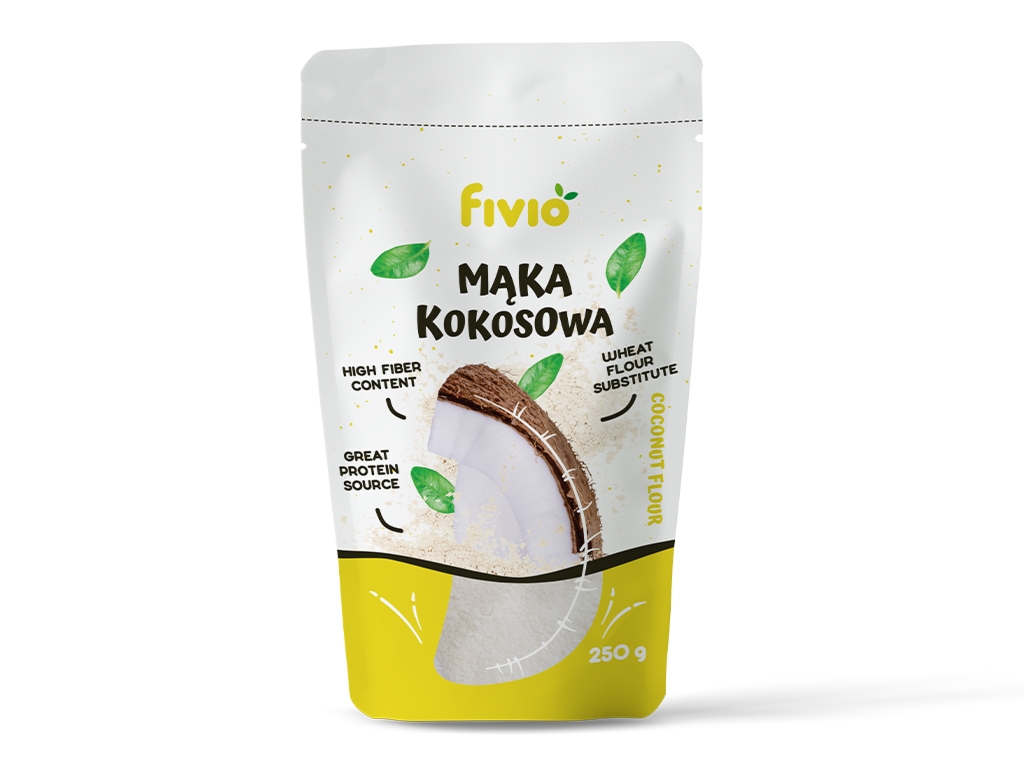 Mąka kokosowa 250g - Fivio