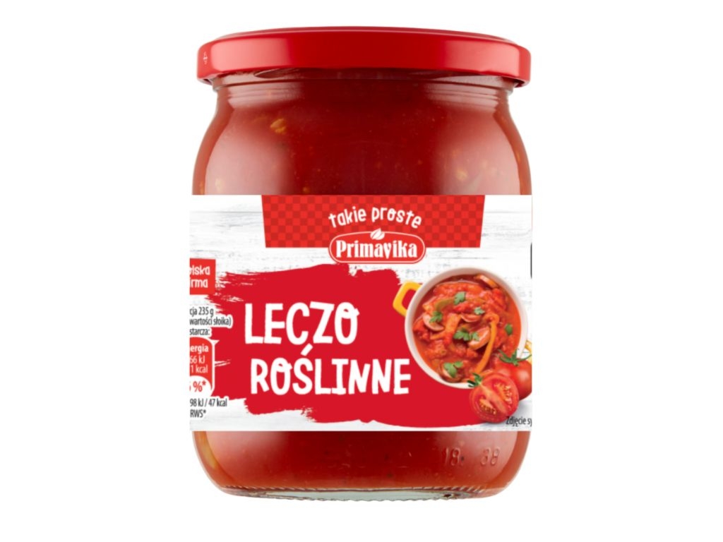 Leczo roślinne danie obiadowe 470g - Primavika