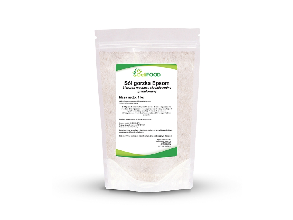 Siarczan magnezu 1000g - Delifood