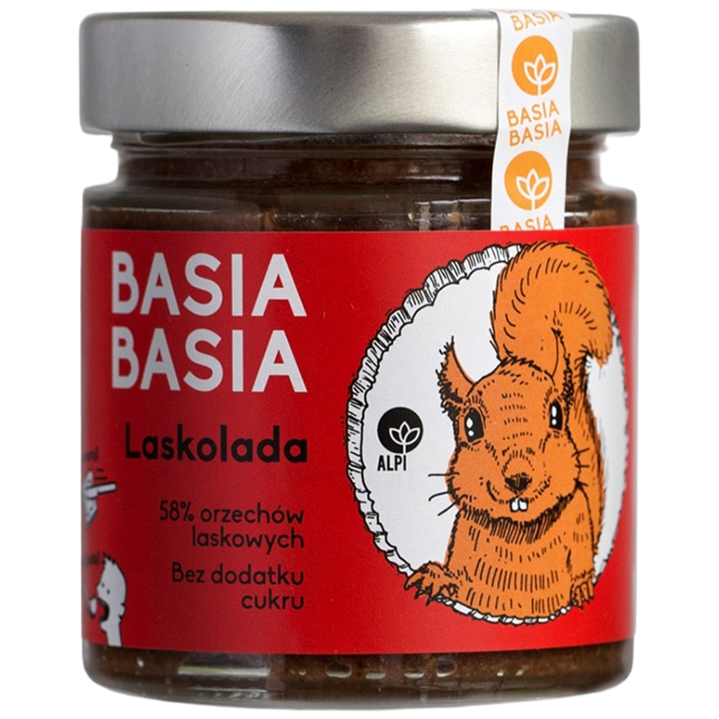 Krem orzechowy Laskolada 210 g - Basia Basia