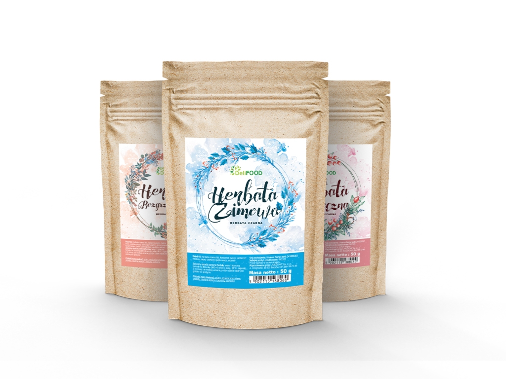 Zestaw 3 herbat świątecznych DeliFOOD - Delifood