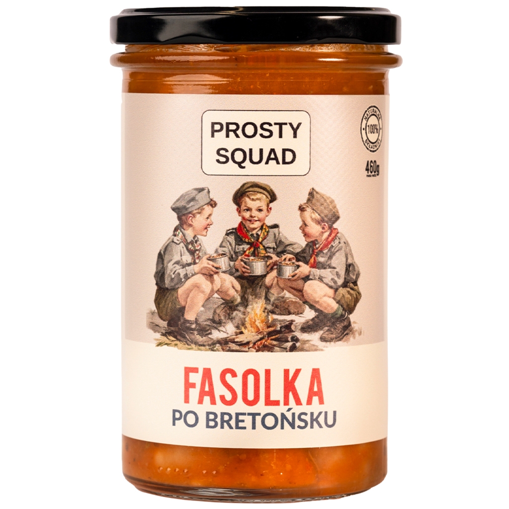 Fasolka po bretońsku 460g - Prosty Squad