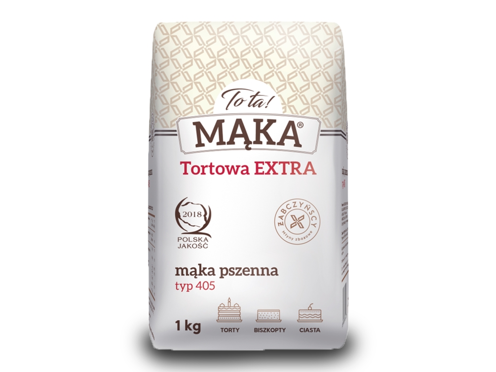 Mąka pszenna tortowa EXTRA typ 405 1 kg - To ta! - Cosdlazdrowia.pl