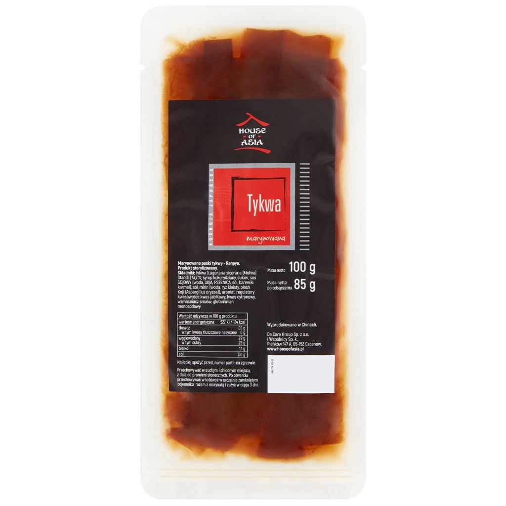 House of Asia Kanpyo tykwa marynowana 100g - House Of Asia