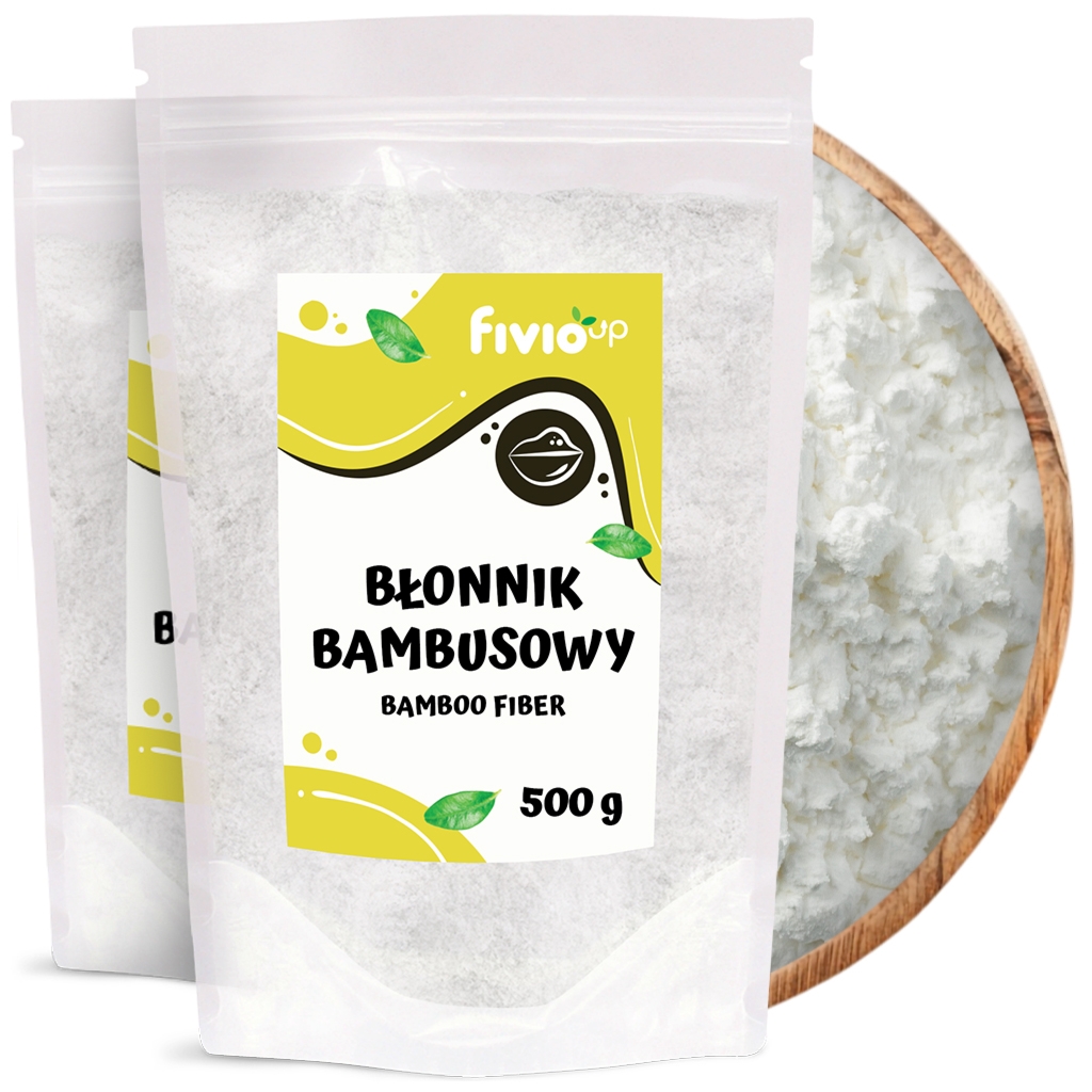 Błonnik bambusowy 1000g (2x500g) - Fivio
