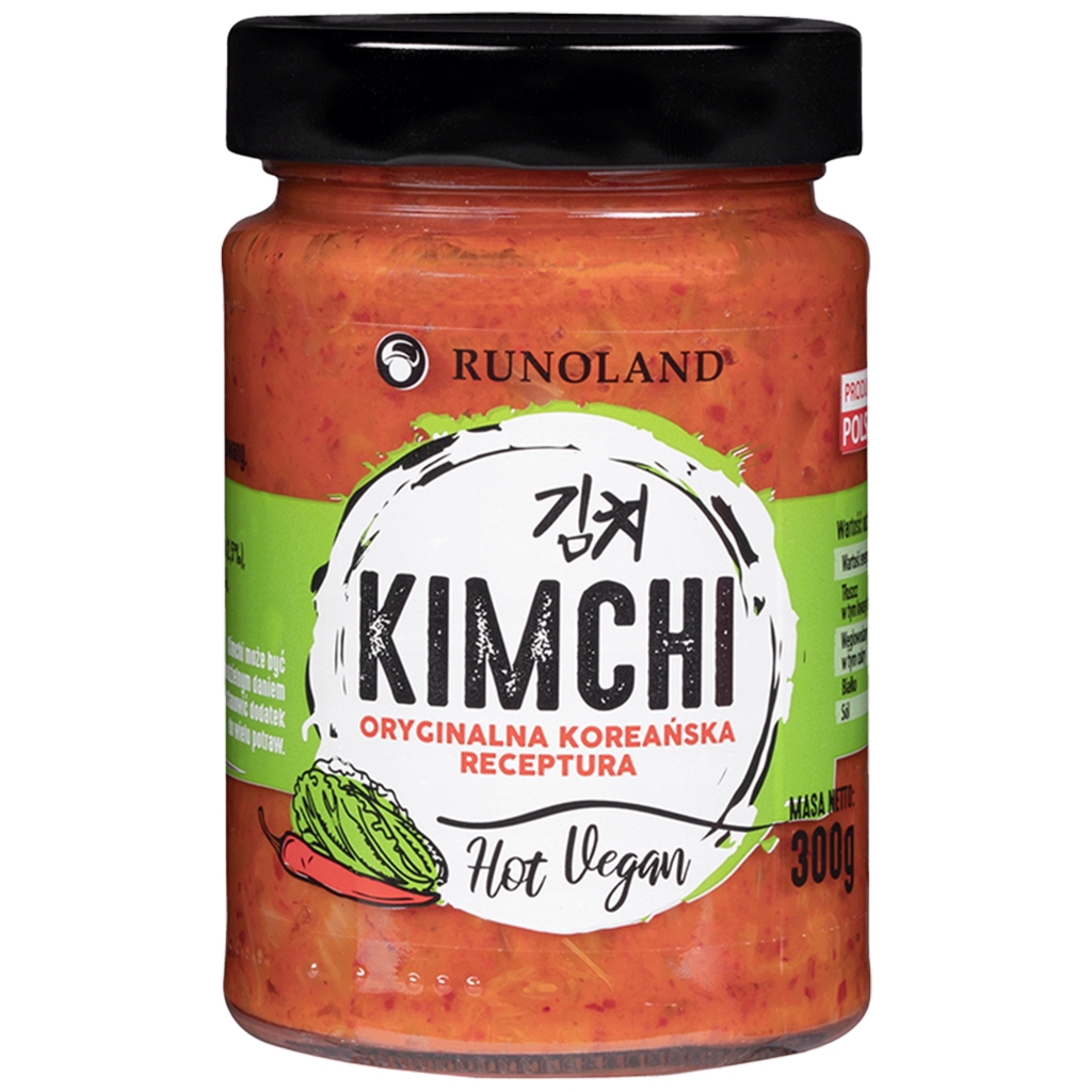 Kimchi hot vegan tradycyjne 300g - Runoland