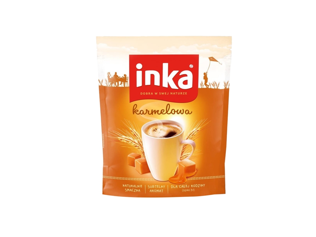 Rozpuszczalna kawa zbożowa z karmelem 200g Inka - Inka