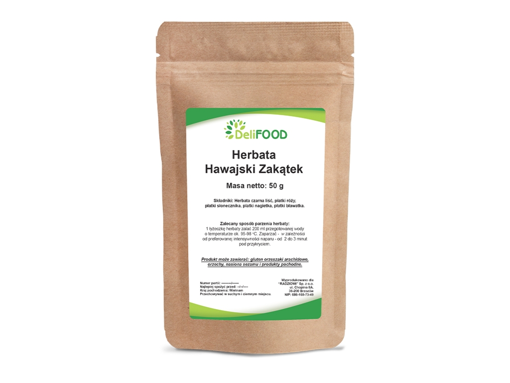 Herbata Hawajski Zakątek 50g - Delifood