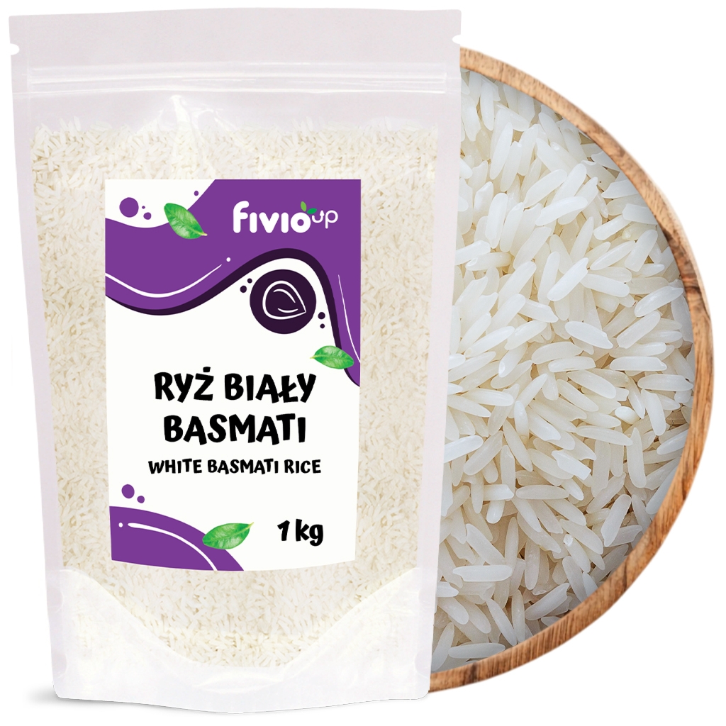 Ryż biały Basmati 1 kg - Fivio