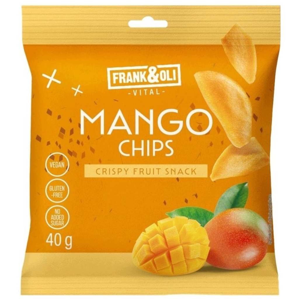 Frank&Oli Chipsy z mango 40g - Frank&oli