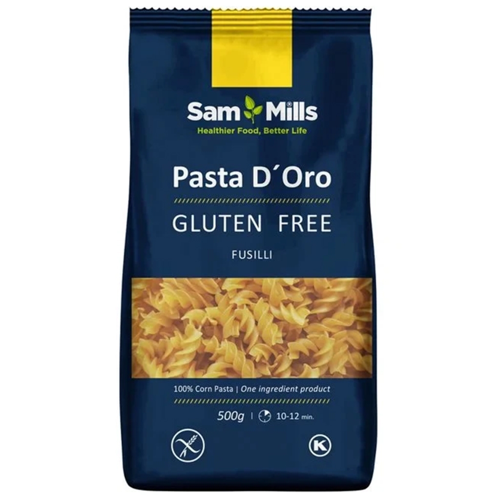 Makaron kukurydziany świderki bezglutenowy 500g - Sam Mills