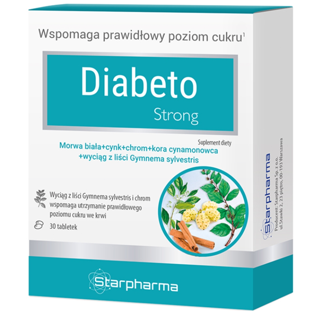 STARPHARMA DIABETO STRONG 30 tabl - Starpharma