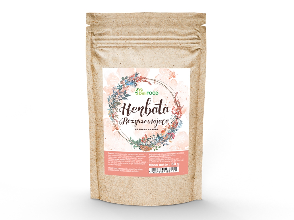 Herbata rozgrzewająca 50 g - Delifood