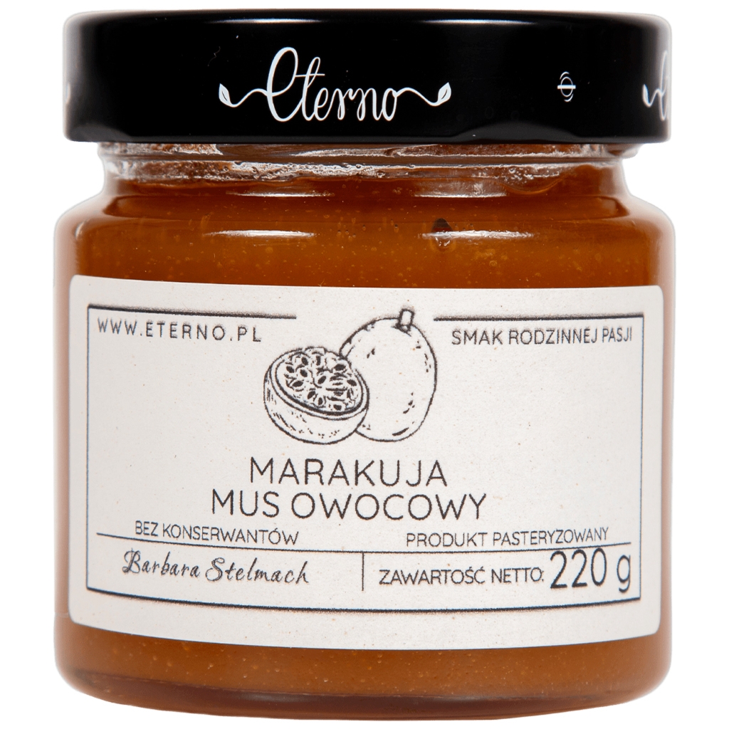 ETERNO Marakuja mus owocowy 220g - Eterno
