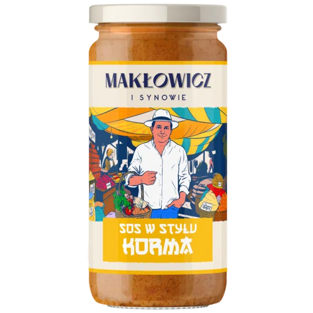MAKŁOWICZ I SYNOWIE Sos korma 400 g - Makłowicz I Synowie