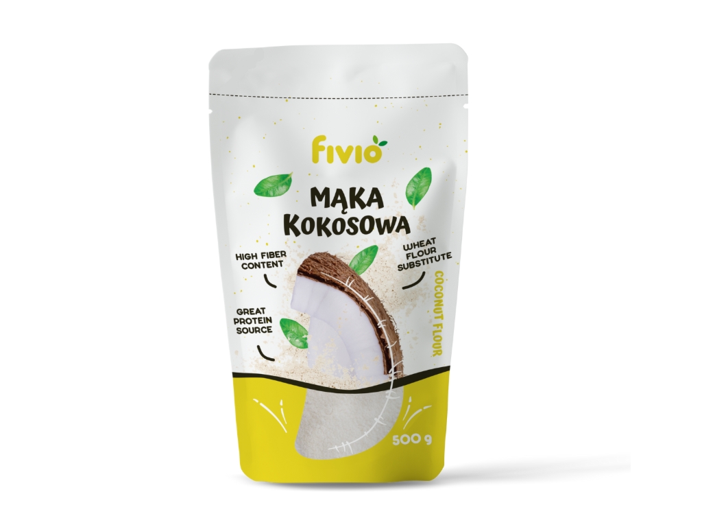 Mąka kokosowa 500g - Fivio