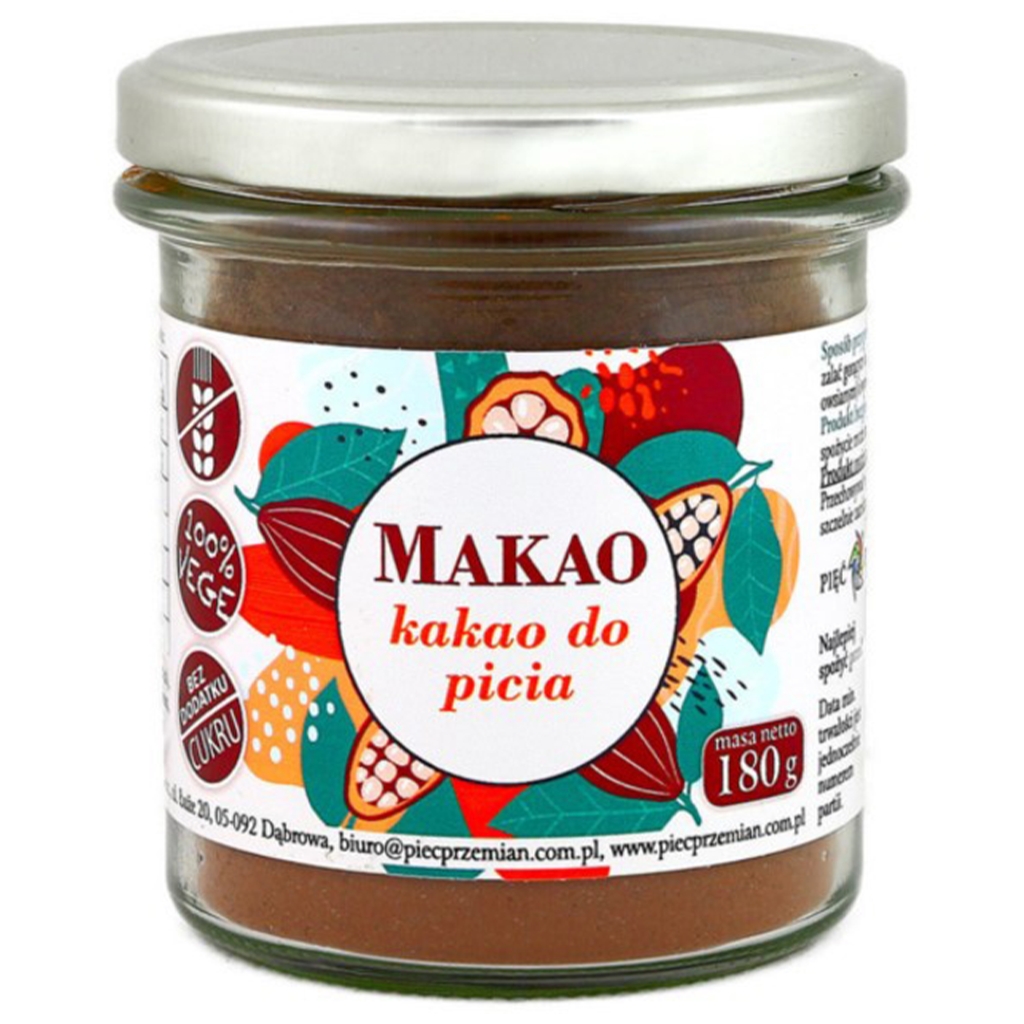 Makao (kakao do picia) 180 g - Pięć Przemian