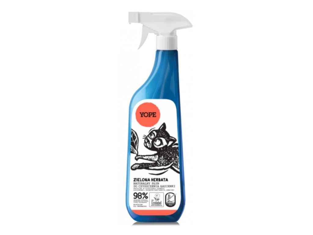 YOPE Płyn do łazienki zielona herbata 750ml YOPE