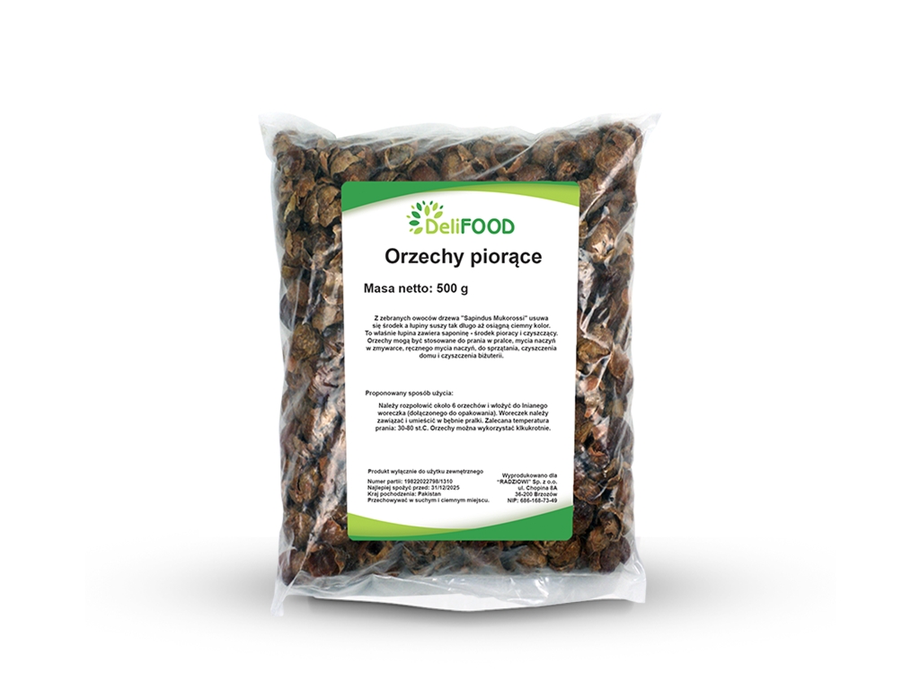 Orzechy piorące 500g - Delifood