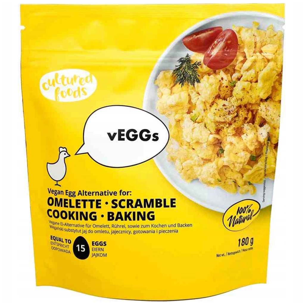 CULTURED FOODS vEGGs Omelette - roślinny zamiennik jajek 180g - Cultured Foods