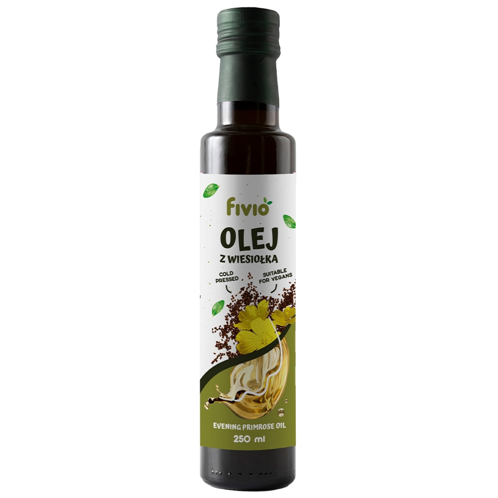 Olej z wiesiołka zimnotłoczony 250ml - Fivio