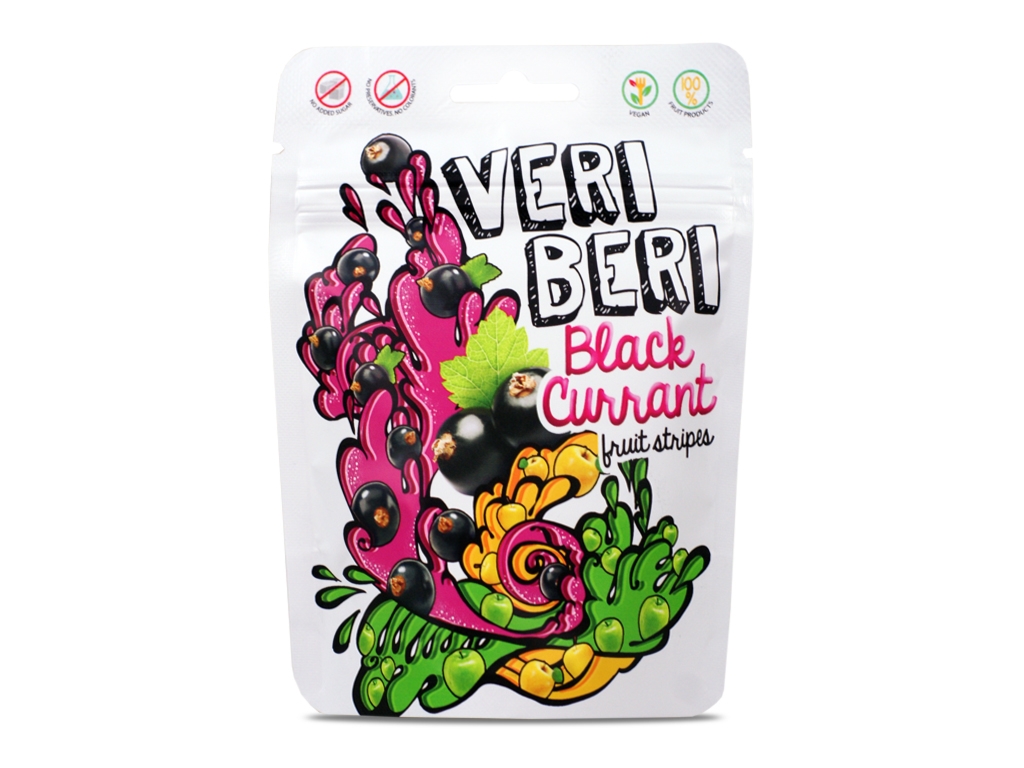 Żelki czarna porzeczka 50g Veri Beri - Veri Beri