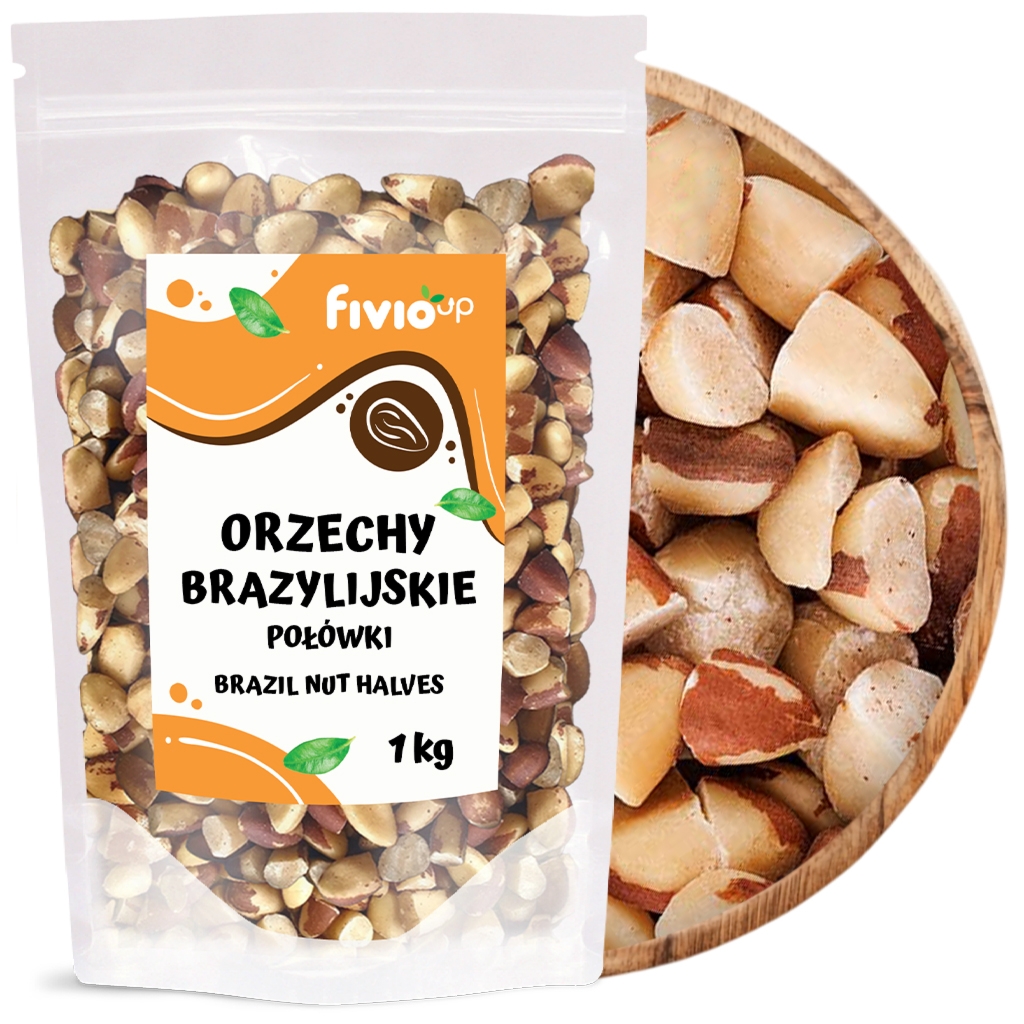 Orzechy brazylijskie połówki 1 kg - Fivio